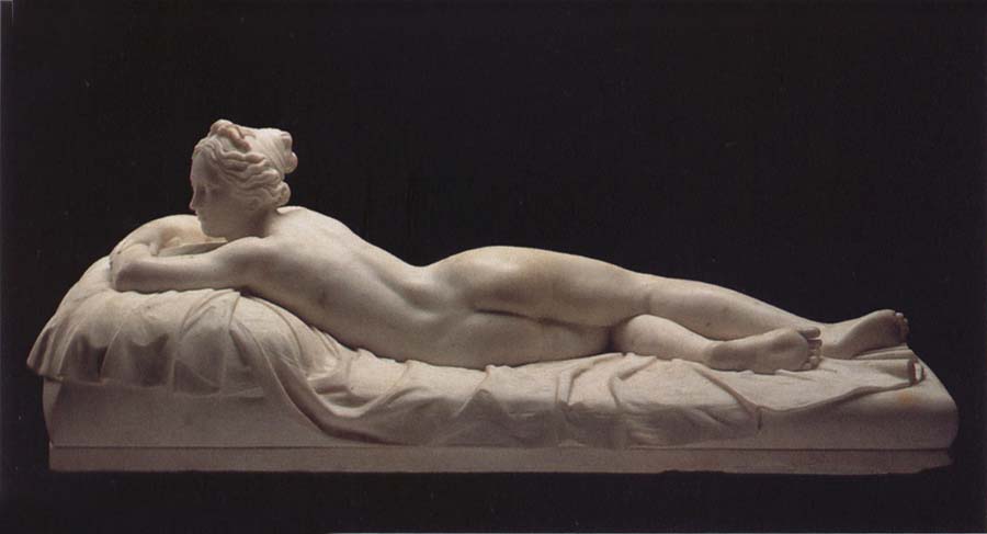 Young Woman Reclining